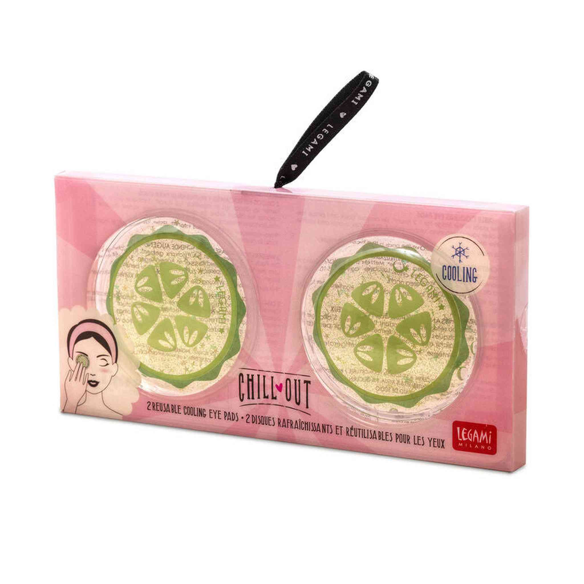 Chill Out - Dischetti Occhi Rinfrescanti - Cucumber
