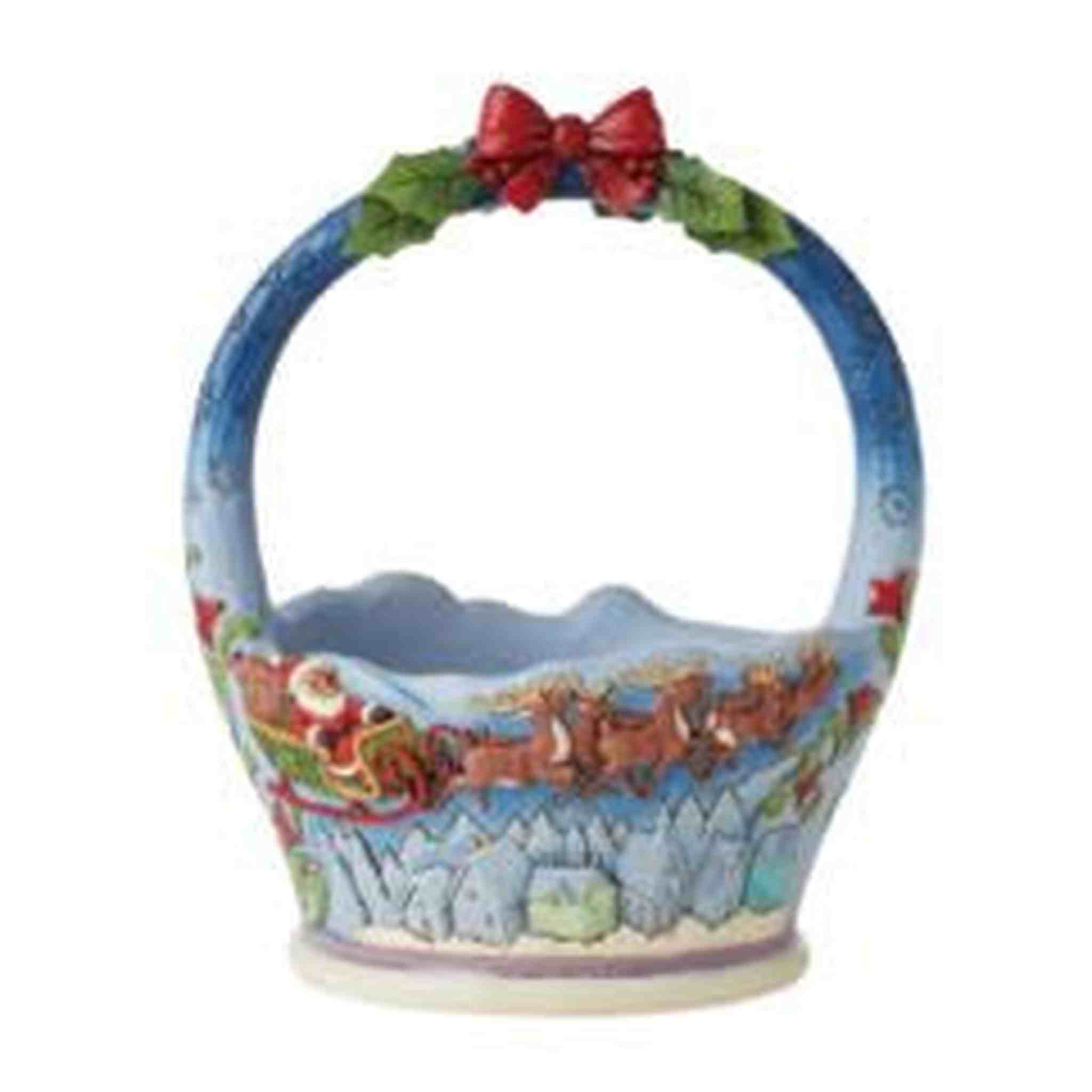 CHRISTMAS BASKET TWO SIDED