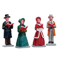 CHRISTMAS HARMONY, SET OF 4 72403-AA