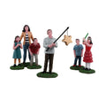 CHRISTMAS PINATA, SET OF 6 32212-AA