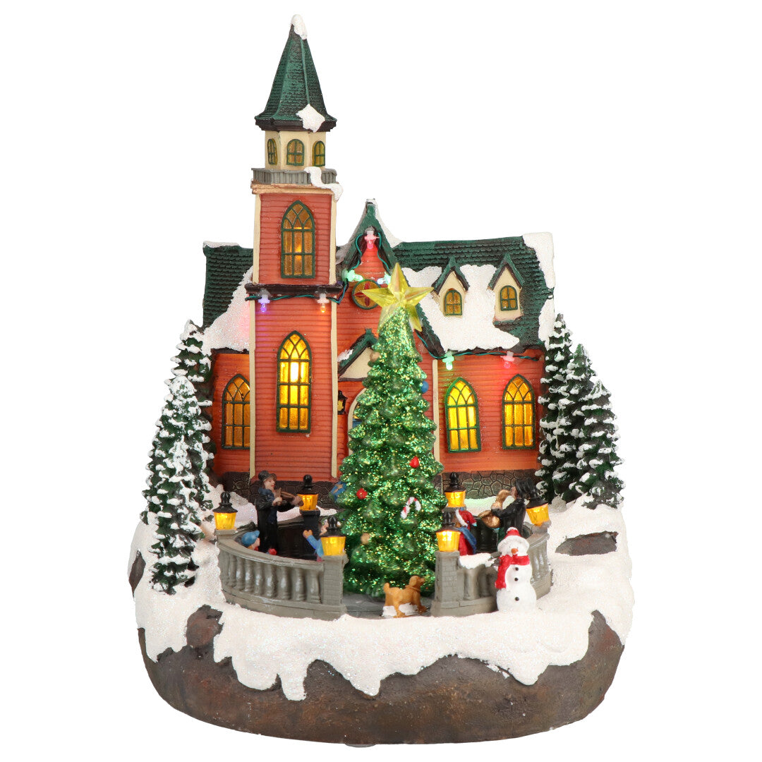 Church concert animatedMulticolor-Adapter-LED-27,2x31x34,3cm