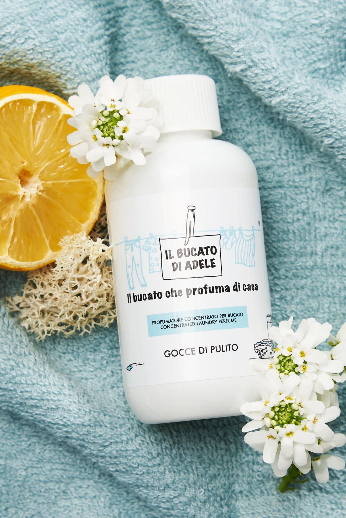 Il Bucato di Adele Profumatore per Bucato Gocce di Pulito 500 ml