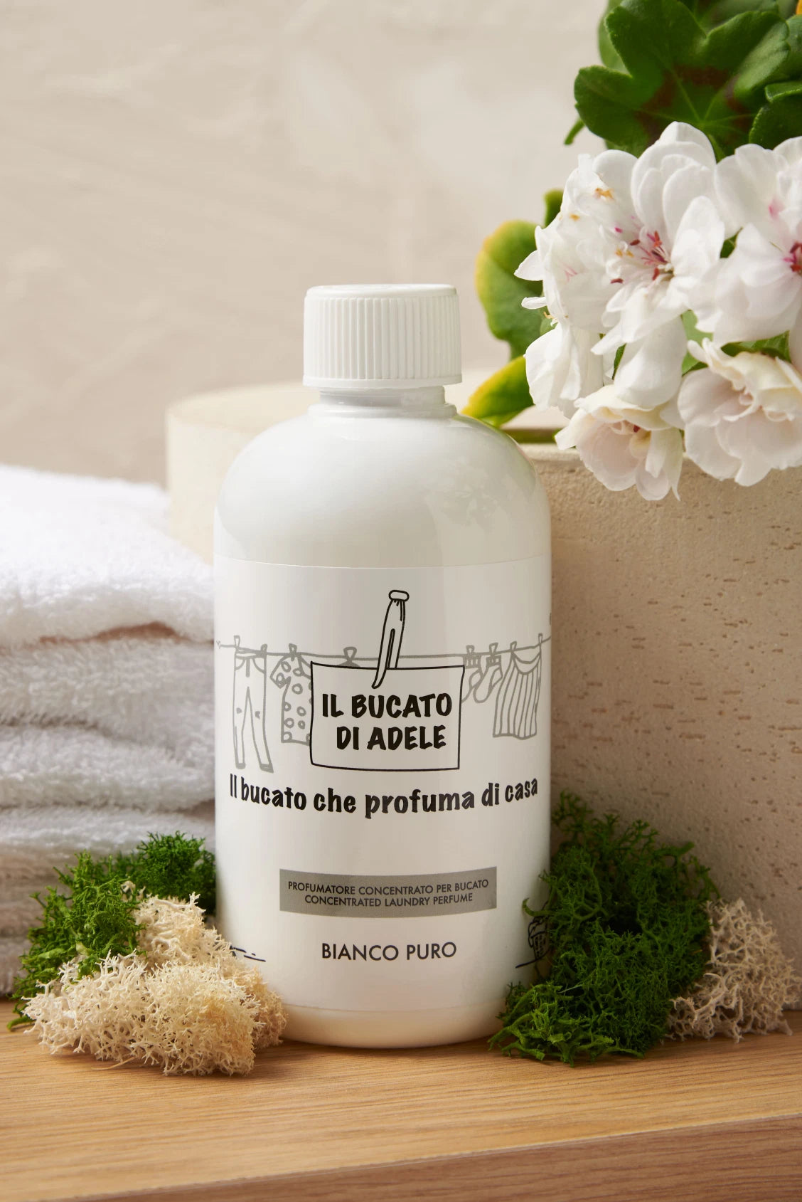 Il Bucato di Adele Profumatore per Bucato Bianco Puro 500 ml