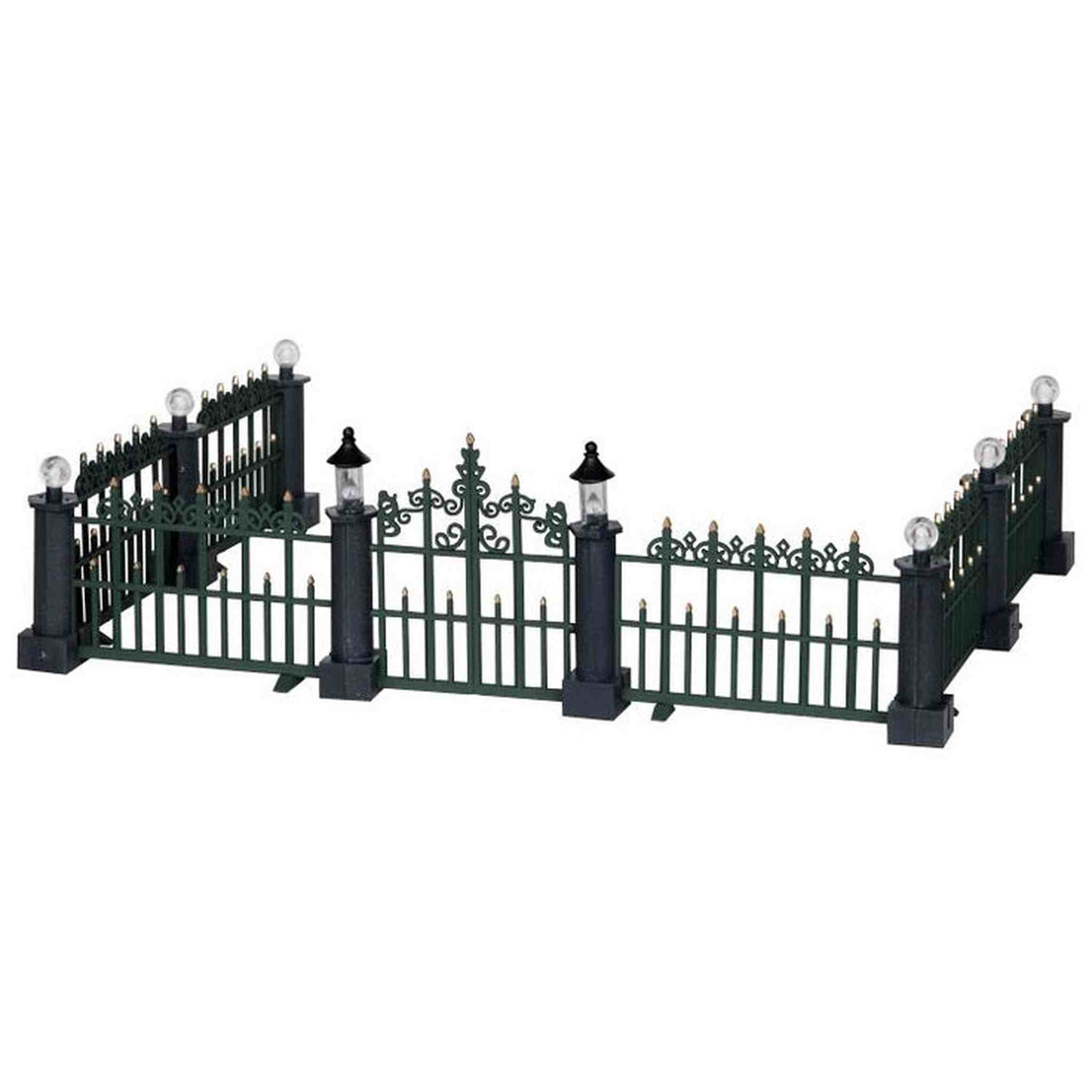 CLASSIC VICTORIAN FENCE, SET OF 7 24534-AA
