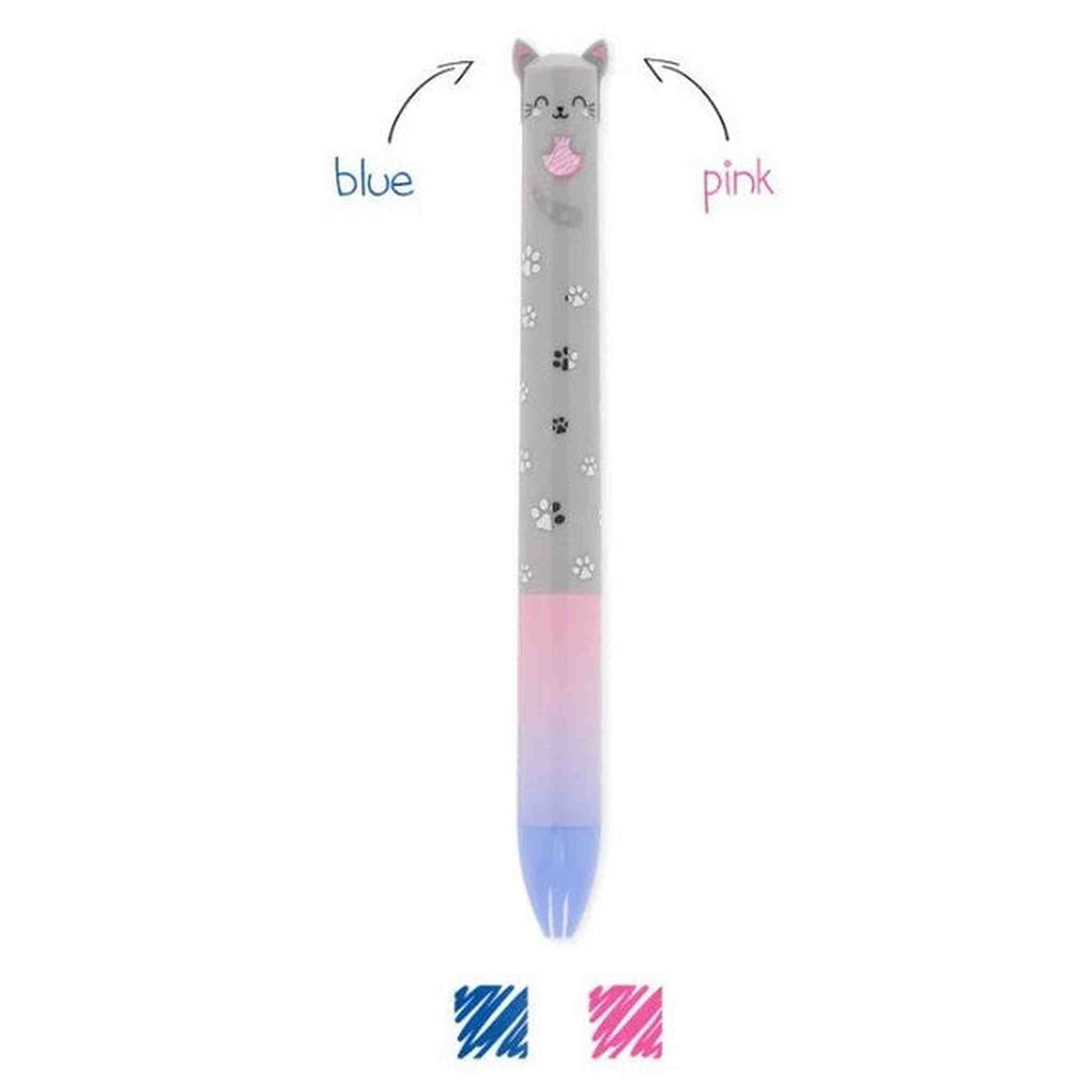 Click&Clack PENNA DUE COLORI - KITTY