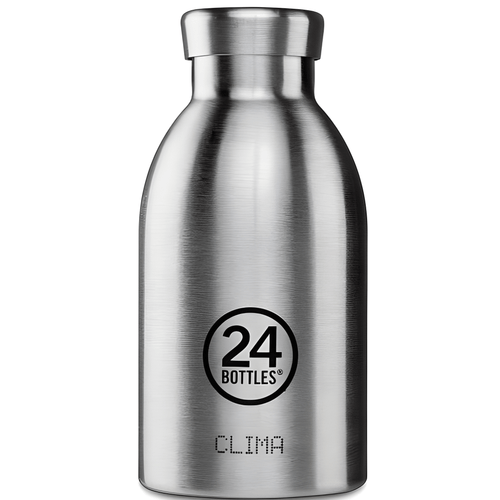 CLIMA BOTTLE BRUSHED STEEL 330 ML