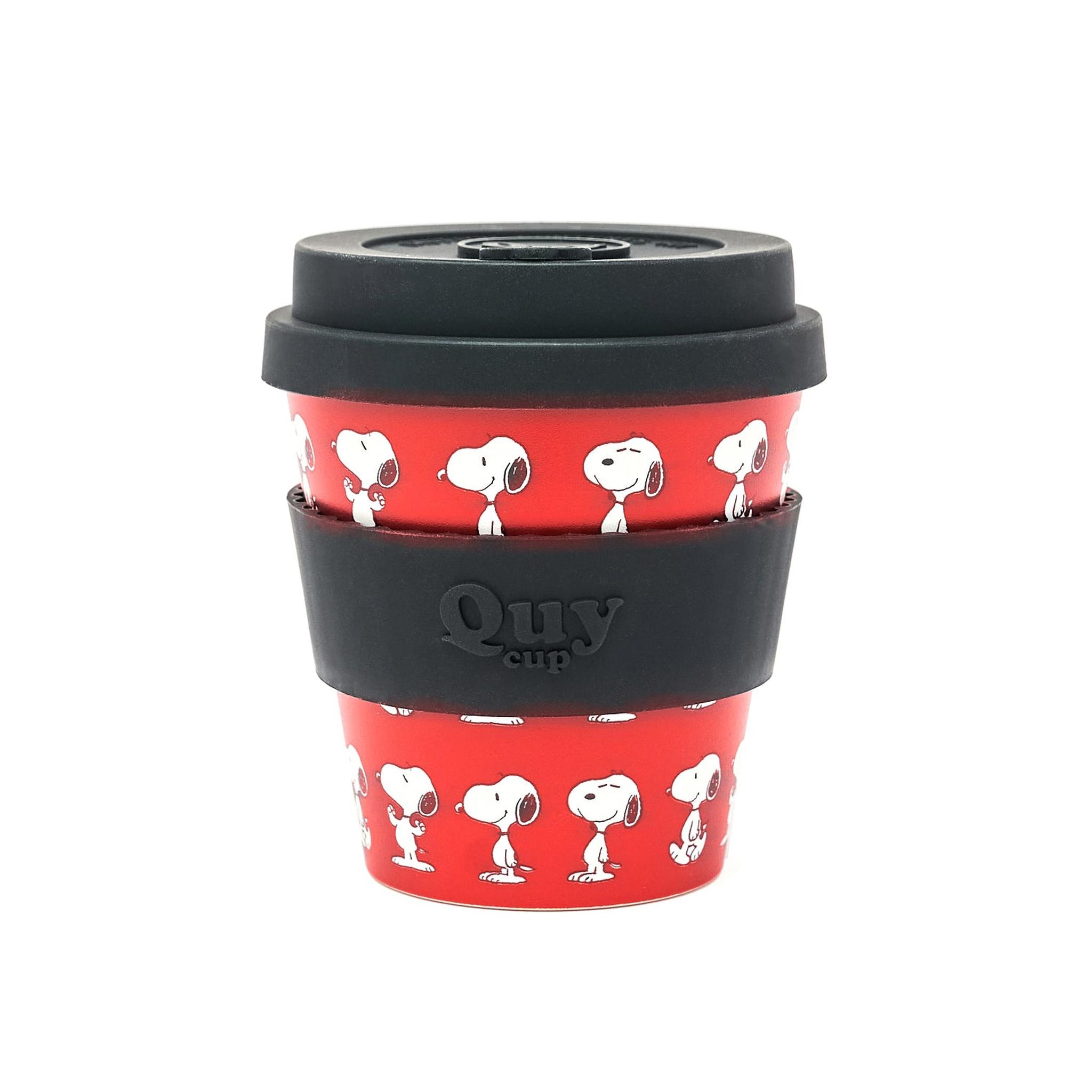 COFFEE CUP 230 ML SNOOPY RED