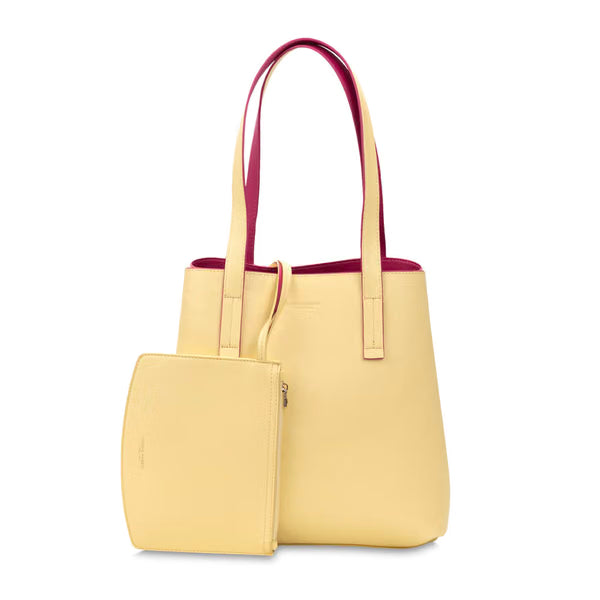 CAMPO MARZIO - Tote Bag Midi Reversibile Bicolore ICONIC TOTE BAG MIDI FUCHSIA