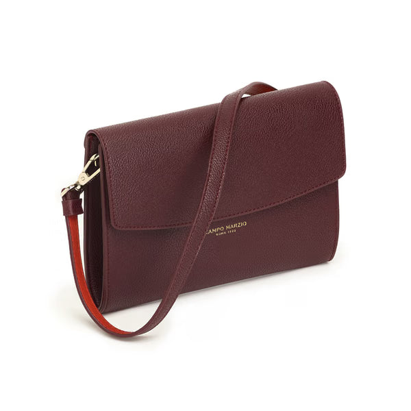 CAMPO MARZIO - Meryl Baguette Bag Ruby Wine