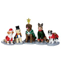 COSTUMED CANINES, SET OF 5 32126-AA