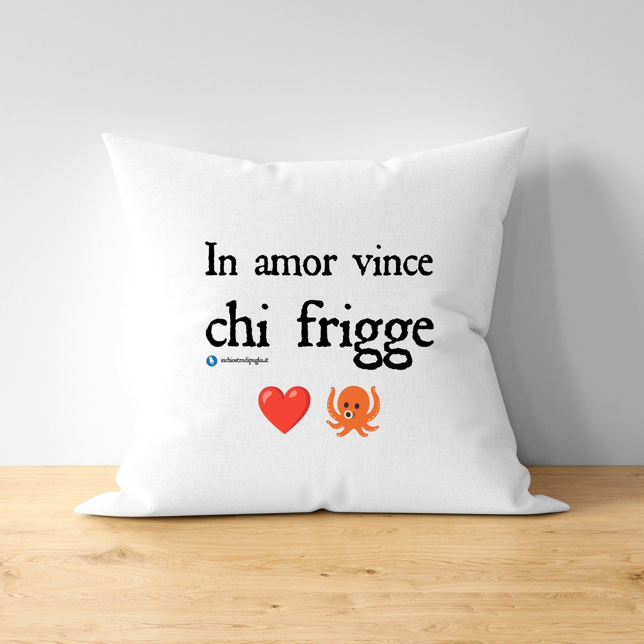 Cuscino In amor vince...
