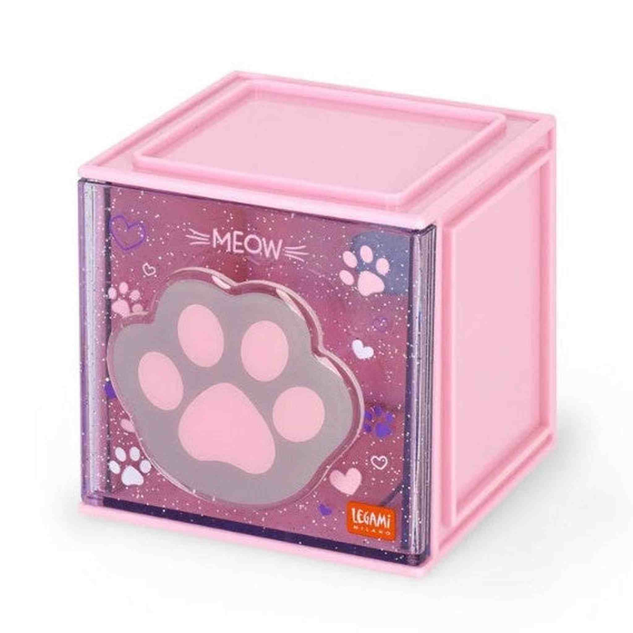 Cutie Cube - Box Componibile da Scrivania - KITTY