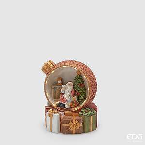DECORO PALLA XMAS H.16,5 L.13 L.13 LED C4