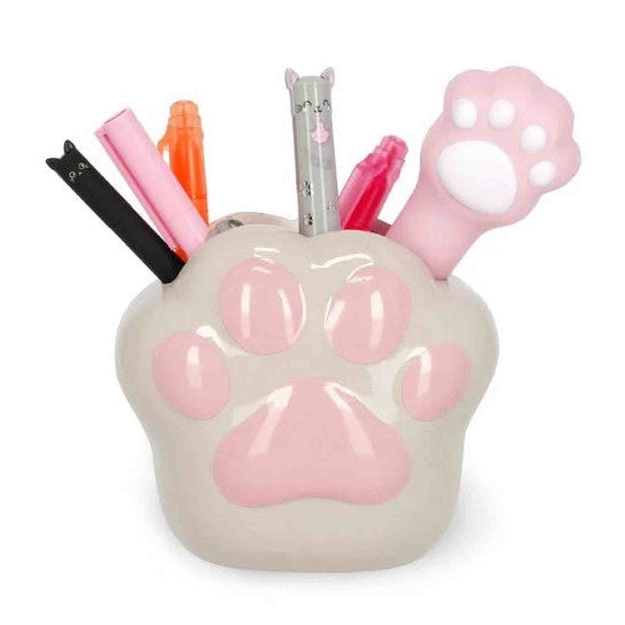 Desk Friends-Portapenne in Ceramica - Kitty