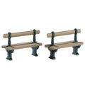 DOUBLE SEATED BENCH, SET OF 2 74235-AA