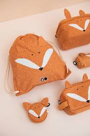 TRIXIE - Drawstring Bag Mr. Fox | Sacca con Coulisse per Bambini