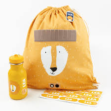 TRIXIE - Drawstring Bag Mr. Lion | Sacca con Coulisse per Bambini