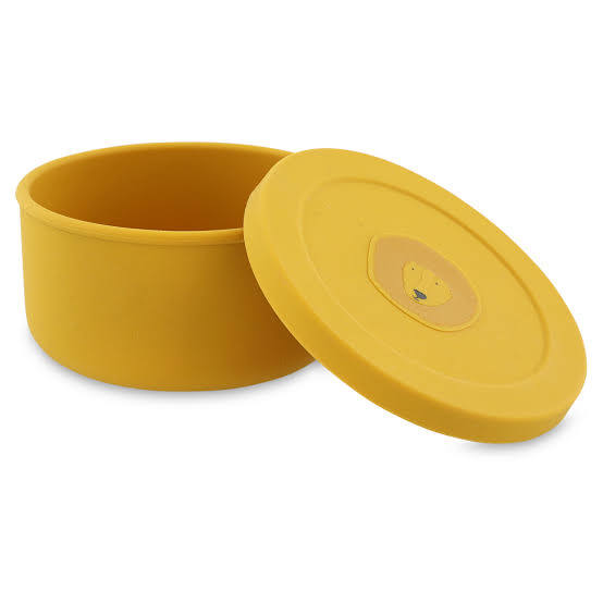 TRIXIE - Silicone snack pot with lid - Mr. Lion