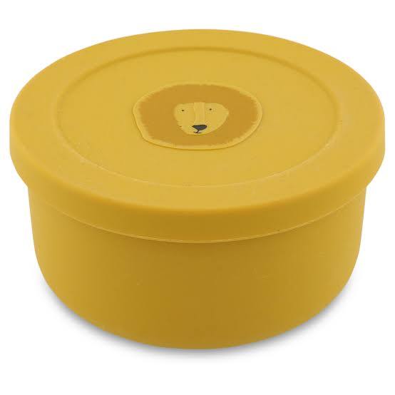 TRIXIE - Silicone snack pot with lid - Mr. Lion