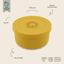 TRIXIE - Silicone snack pot with lid - Mr. Lion