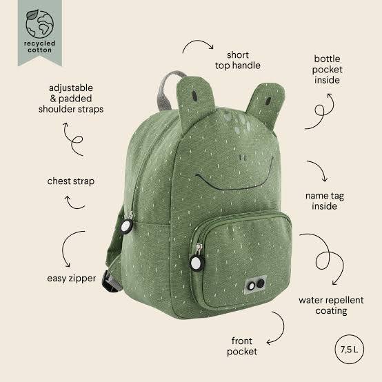 Trixie Mr. Frog Backpack Small