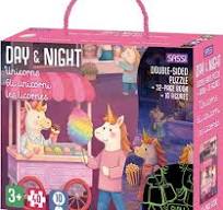 PUZZLE GLOW IN THE DARK - UNICORNI