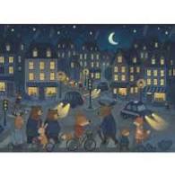 SASSI - PUZZLE GLOW IN THE DARK - THE CITY