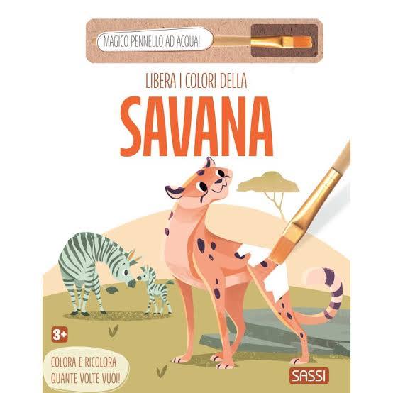 SASSI - TOAD CREATIVE STUDIOS MAGIC INK - LIBERA I COLORI DELLA SAVANA