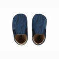 Bobux Soft Sole Savanna Zebra Navy – Babbucce in pelle