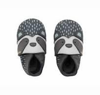 Bobux Soft Sole Rascal Charcoal – Babbucce in pelle S – M - L - XL
