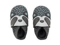 Bobux Soft Sole Rascal Charcoal – Babbucce in pelle taglia M