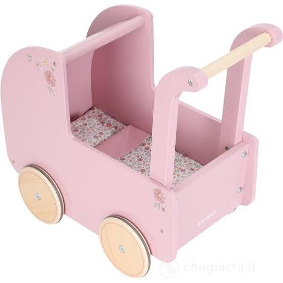 Little Dutch Carrozzina per bambole in legno FSC