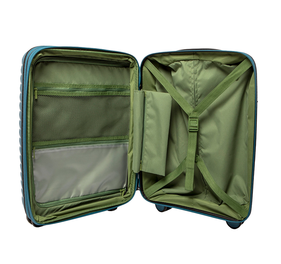 StiviBags Ecowave – Valigia Grande Eco-Friendly | 117-125 L | RPET Riciclato