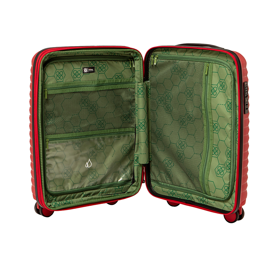 StiviBags Ecowave – Valigia Cabina Eco-Friendly | 44-50 L | RPET Riciclato