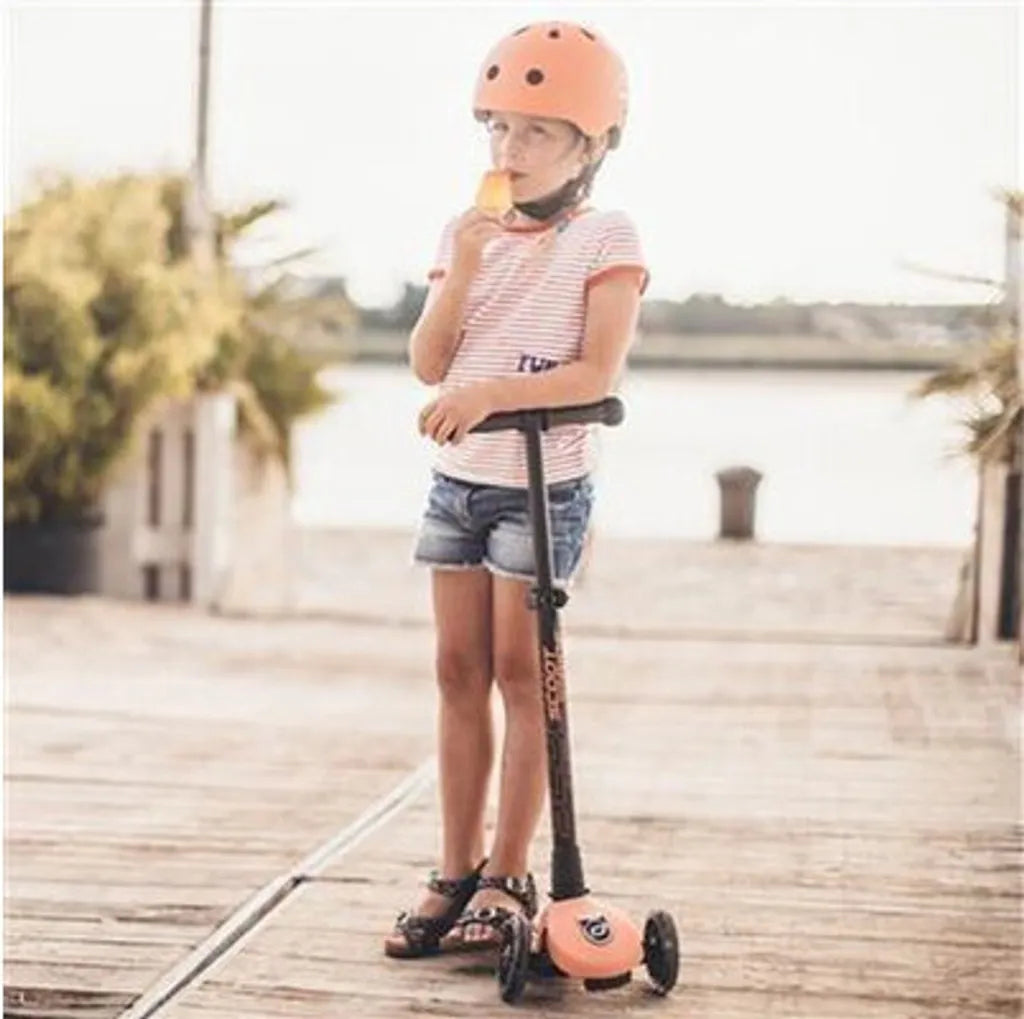 Scoot and Ride Highwaykick 3 LED – Monopattino Richiudibile per Bambini 3-6 Anni PESCA