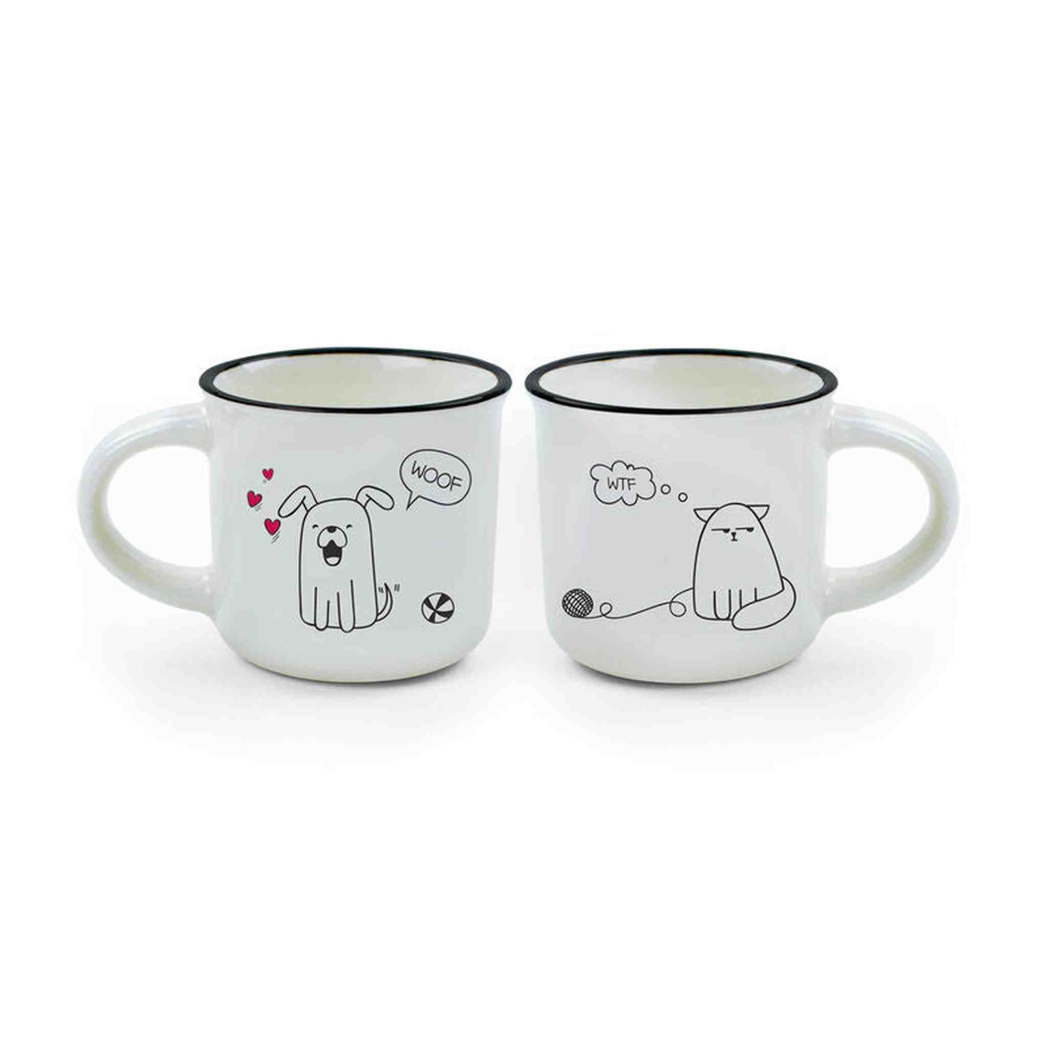 Espresso for Two - 2 tazzine da Caffè-Dog & Cat