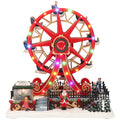Ferris wheel animatedMulticolor-Adapter-LED-28,4x17,6x30cm