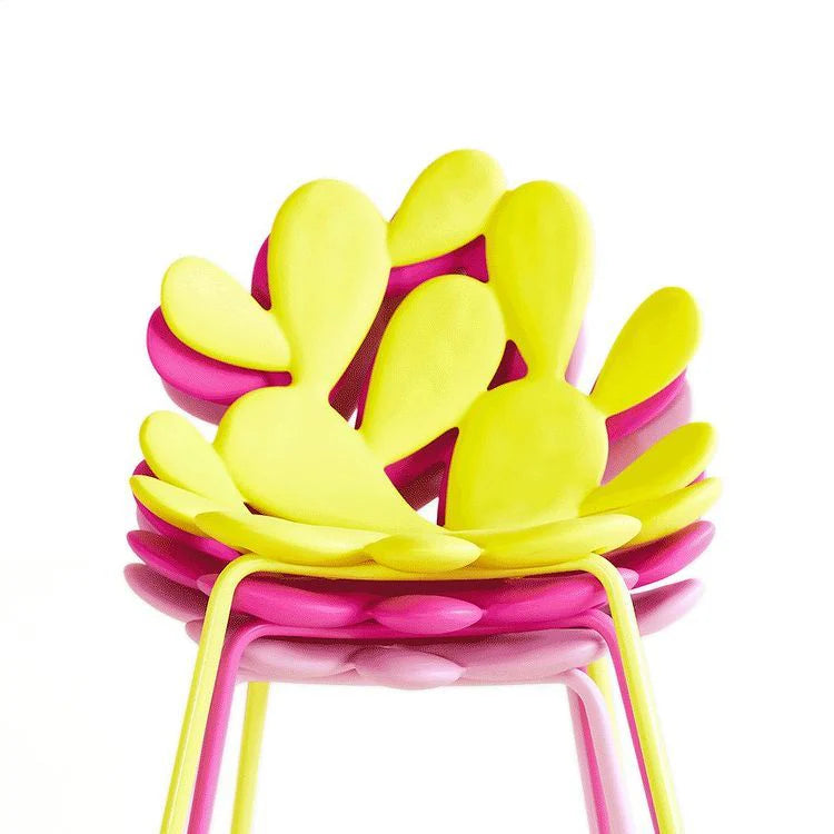 QEEBOO -  Filicudi Chair SET 2 PZ FUXIA - FUXIA