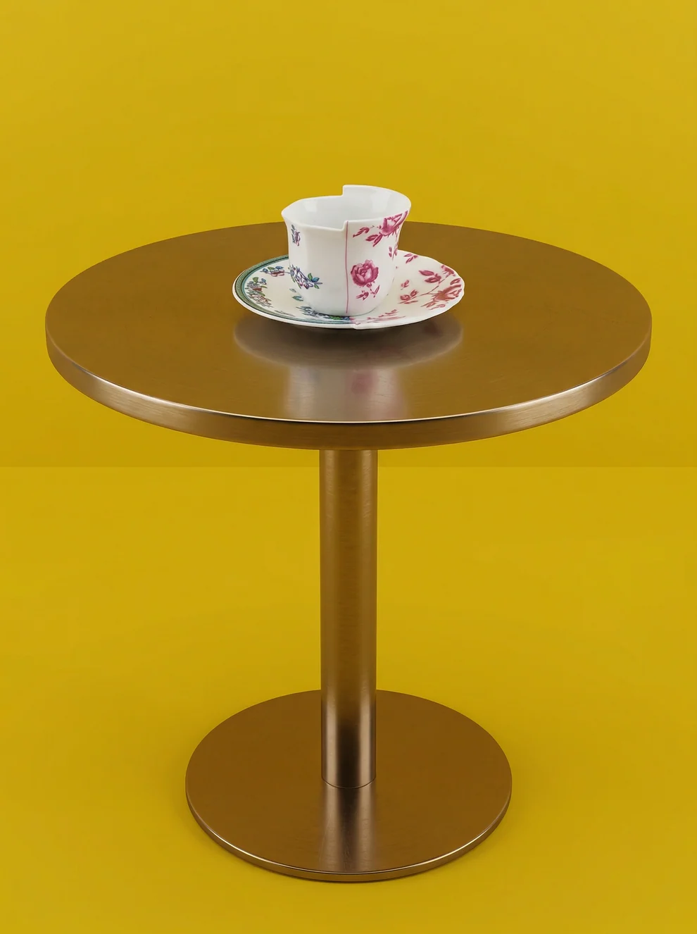 SELETTI - TAZZINA DA CAFFÈ CON PIATTINO IN PORCELLANA "HYBRID-LEONIA"
