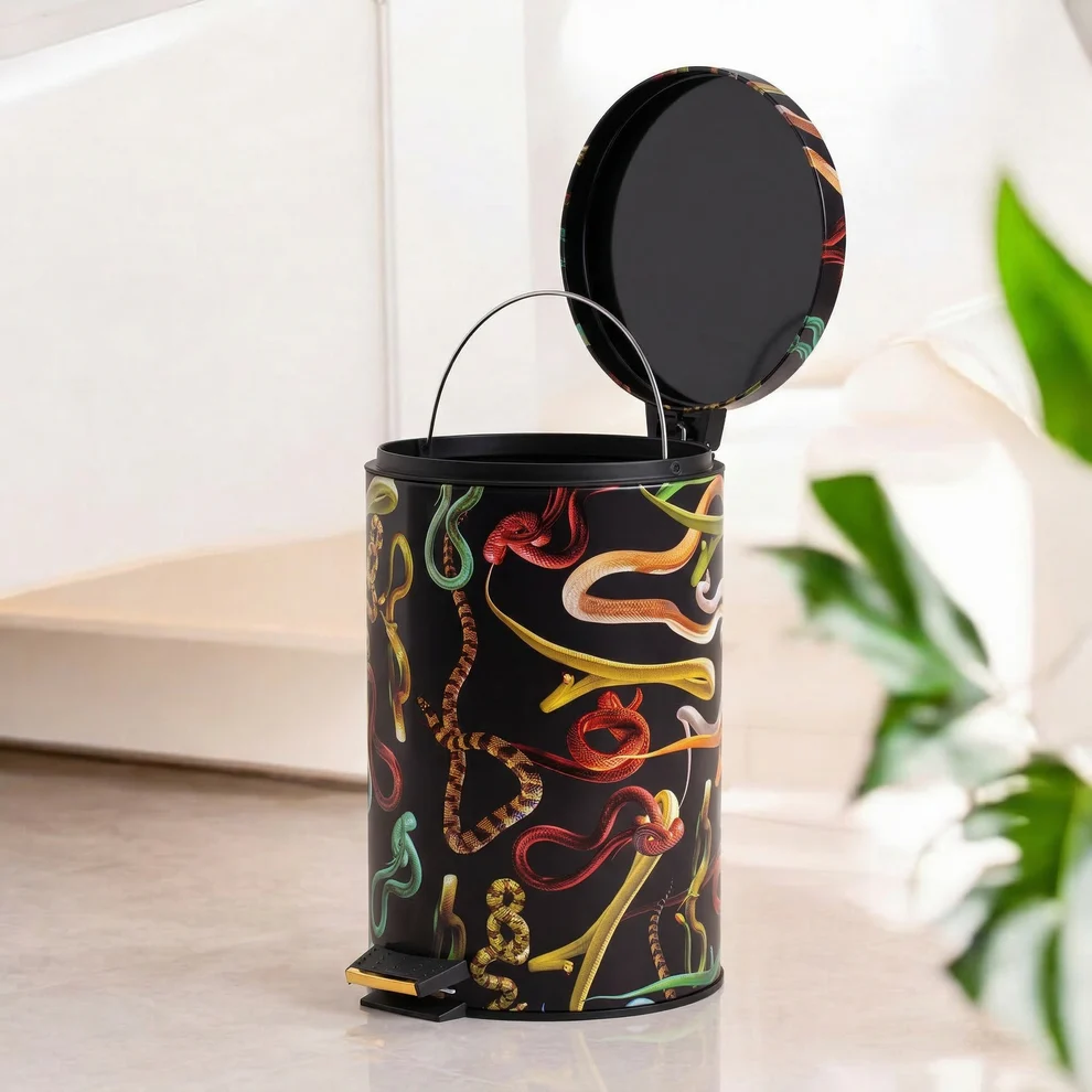 SELETTI PATTUMIERA "TOILETPAPER" 12L - SNAKES