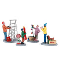 GETTING READY TO DECORATE, SET OF 4 12030-AA
