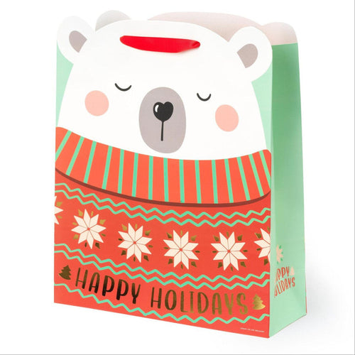 GIFT BAG - LARGE - POLAR BEAR