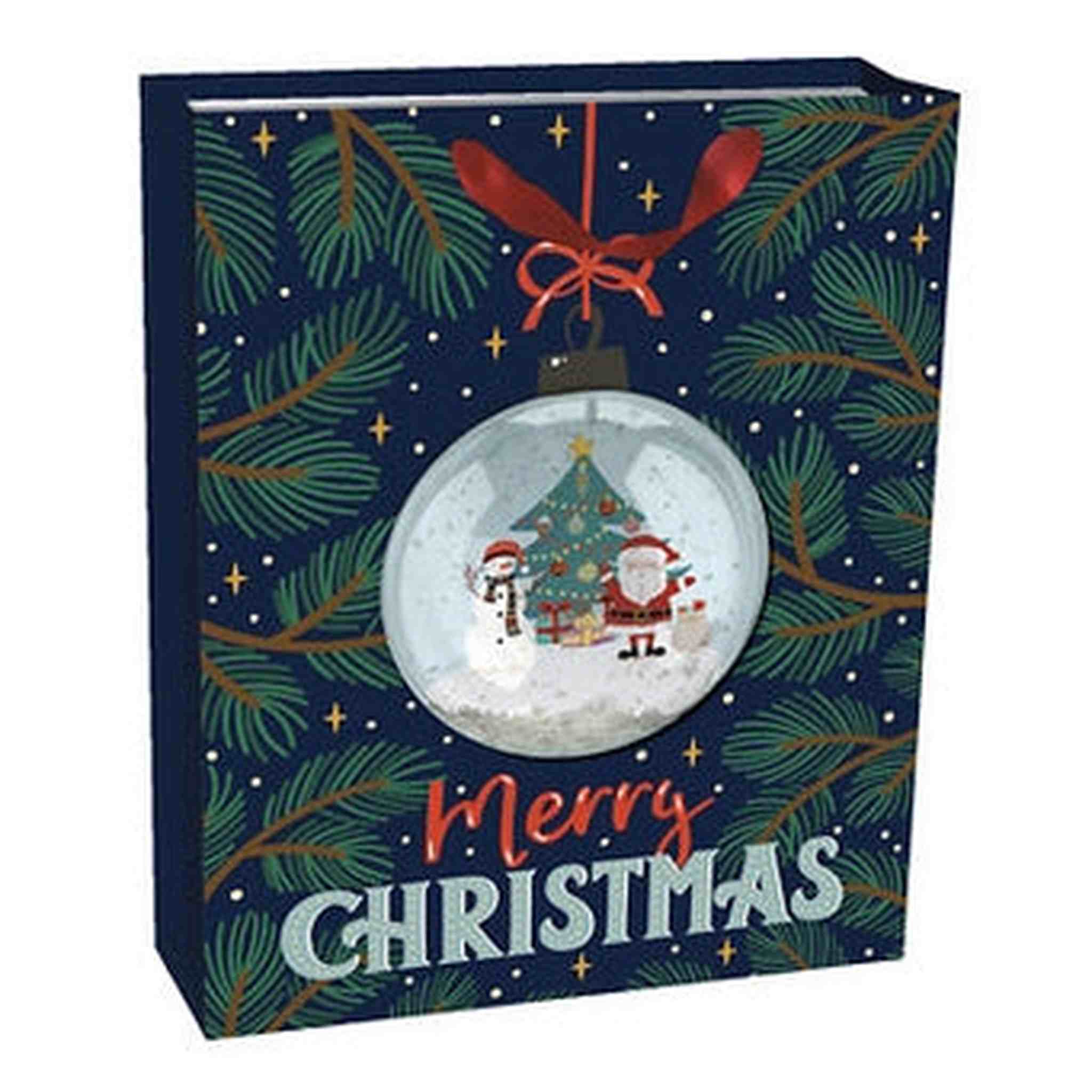 GIFT BAG - LARGE - XMAS SNOWBALL