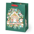 GIFT BAG - MEDIUM - GINGERBREAD HOUSE