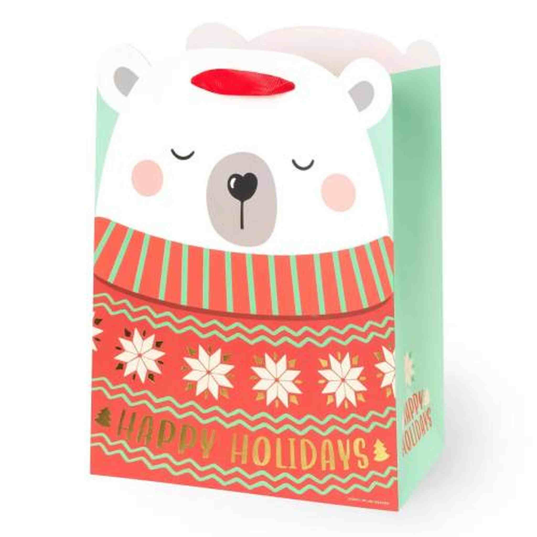 GIFT BAG - MEDIUM - POLAR BEAR