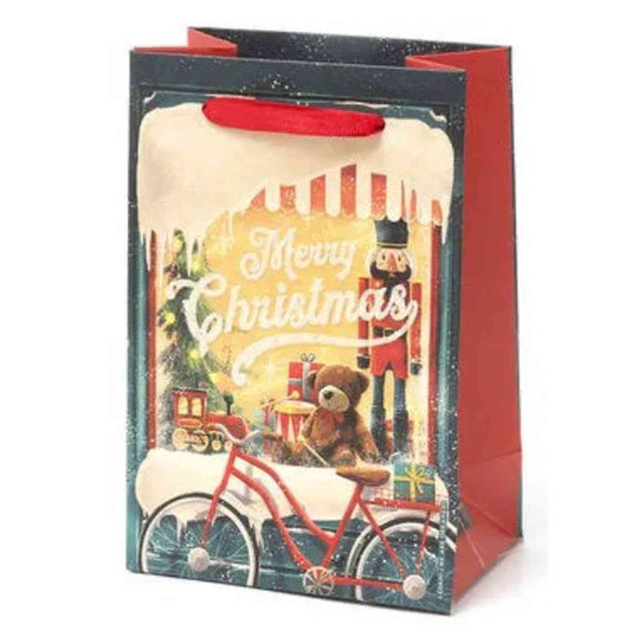 GIFT BAG - MEDIUM - XMAS WINDOW
