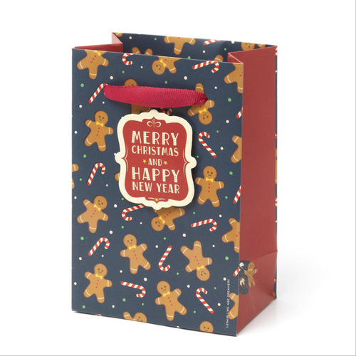 GIFT BAG - SMALL - GINGERBREAD