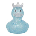 GLITTER DUCK WITH CROWN, BLUE
