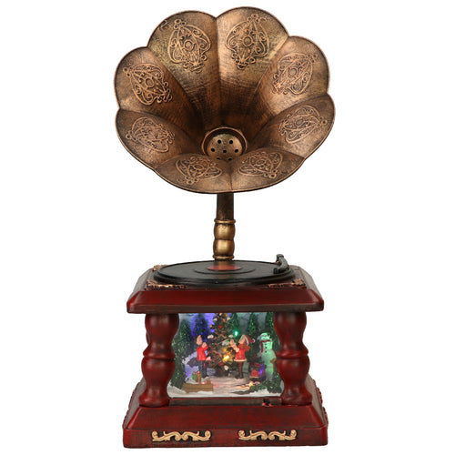 Gramophone animated-B/O-LED-18,5x18,5x37,5