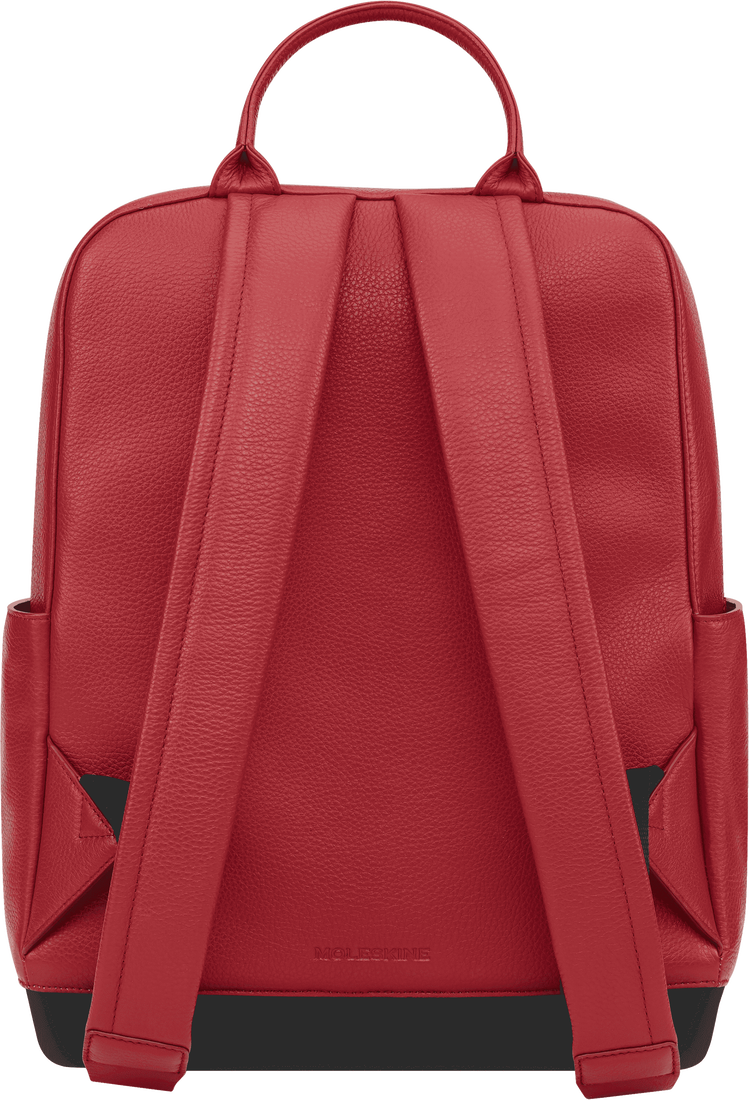 Moleskine Classic Backpack in Pelle – Rosso